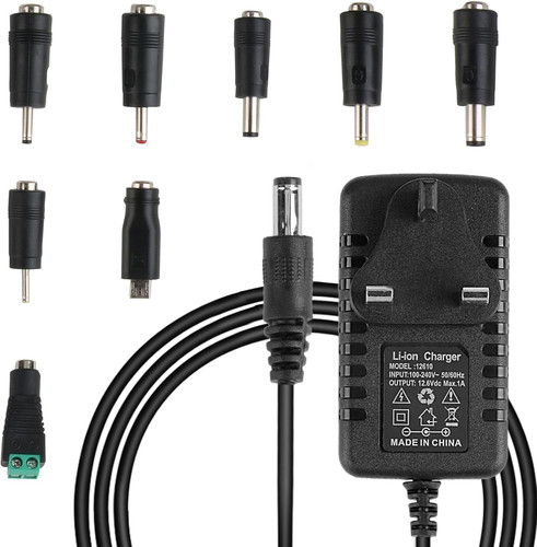 12v 1000ma charger for - 12v, on
