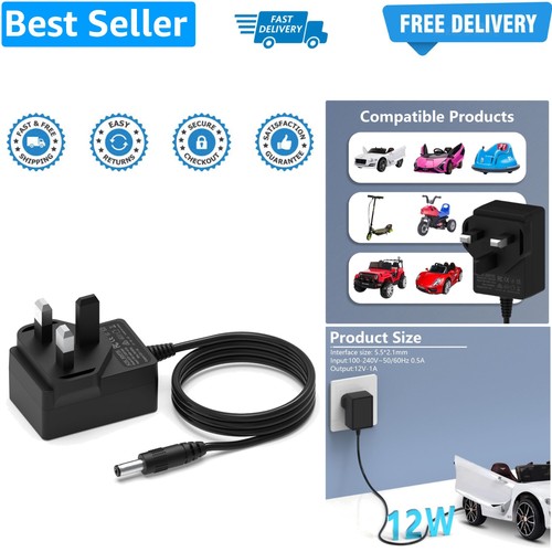12v charger for ride - on, car